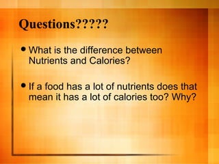 3-1 nutrition nutrients