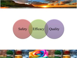 Safety Efficacy Quality
 