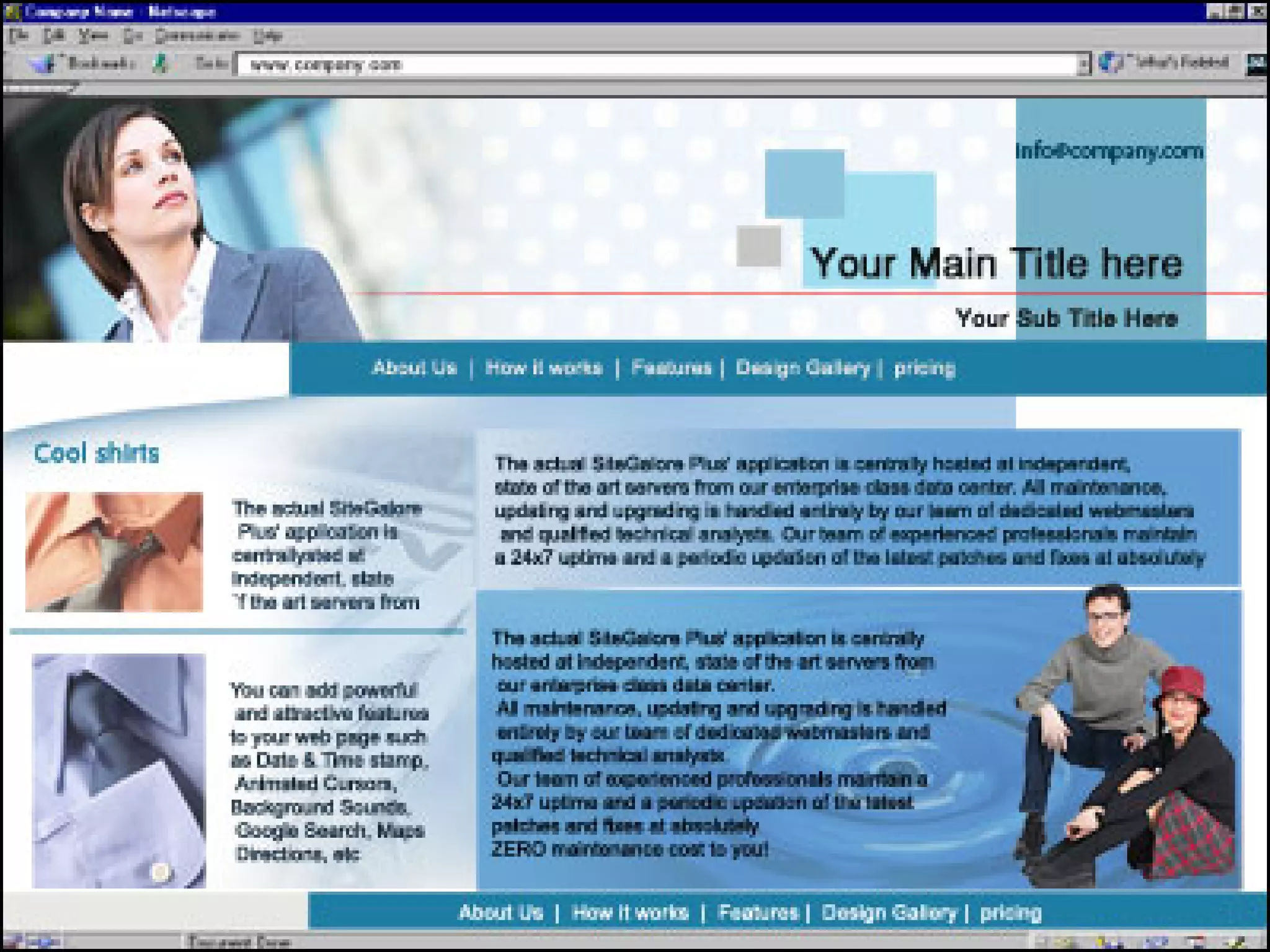 1oasis Sitebuilder Templates PPT
