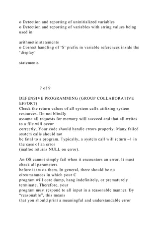 1 Of 9 Csce 3600 Systems Programming Major Assignm Docx 1 Of 9 Csce 3600 Systems Programming Major Assignm Docx