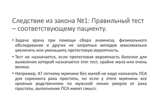 Стандартизация подходов клинического применения результатов лабораторных исследований