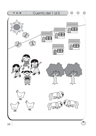 22
Cuento del 1 al 5T 2-5
 