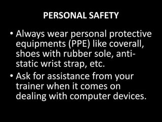 1 OH&S Policies and Procedures on Assembly of Computer Hardware.pdf