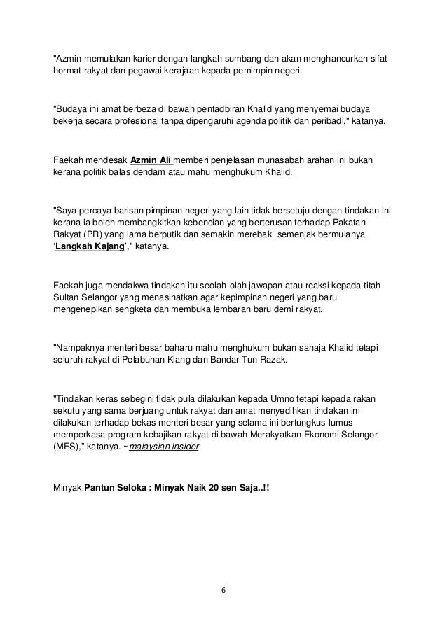 Contoh Surat Rasmi Kepada Menteri Besar Terengganu