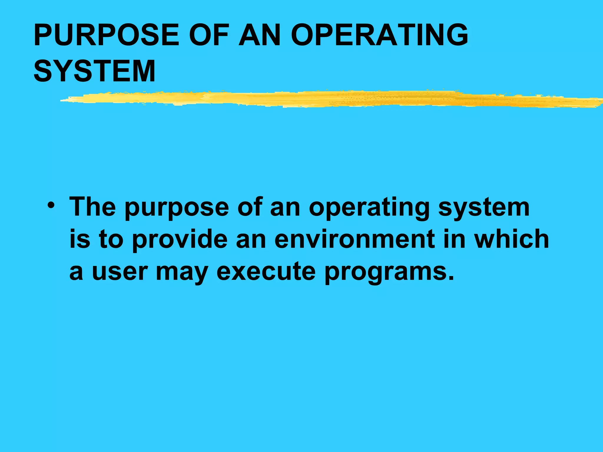 Operating Systems | PPT