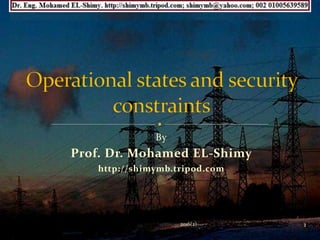 By
Prof. Dr. Mohamed EL-Shimy
http://shimymb.tripod.com
12016(2)
 
