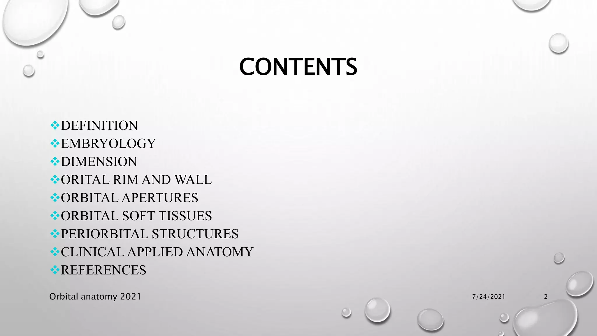 1 orbital anatomy | PPTX