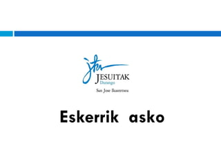 Eskerrik  asko 