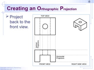 1_Orthographic Projection in engineering drawing | PPTX