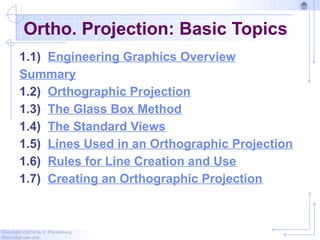 1_Orthographic Projection in engineering drawing | PPTX