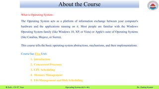 Operating System - Overview | PPT