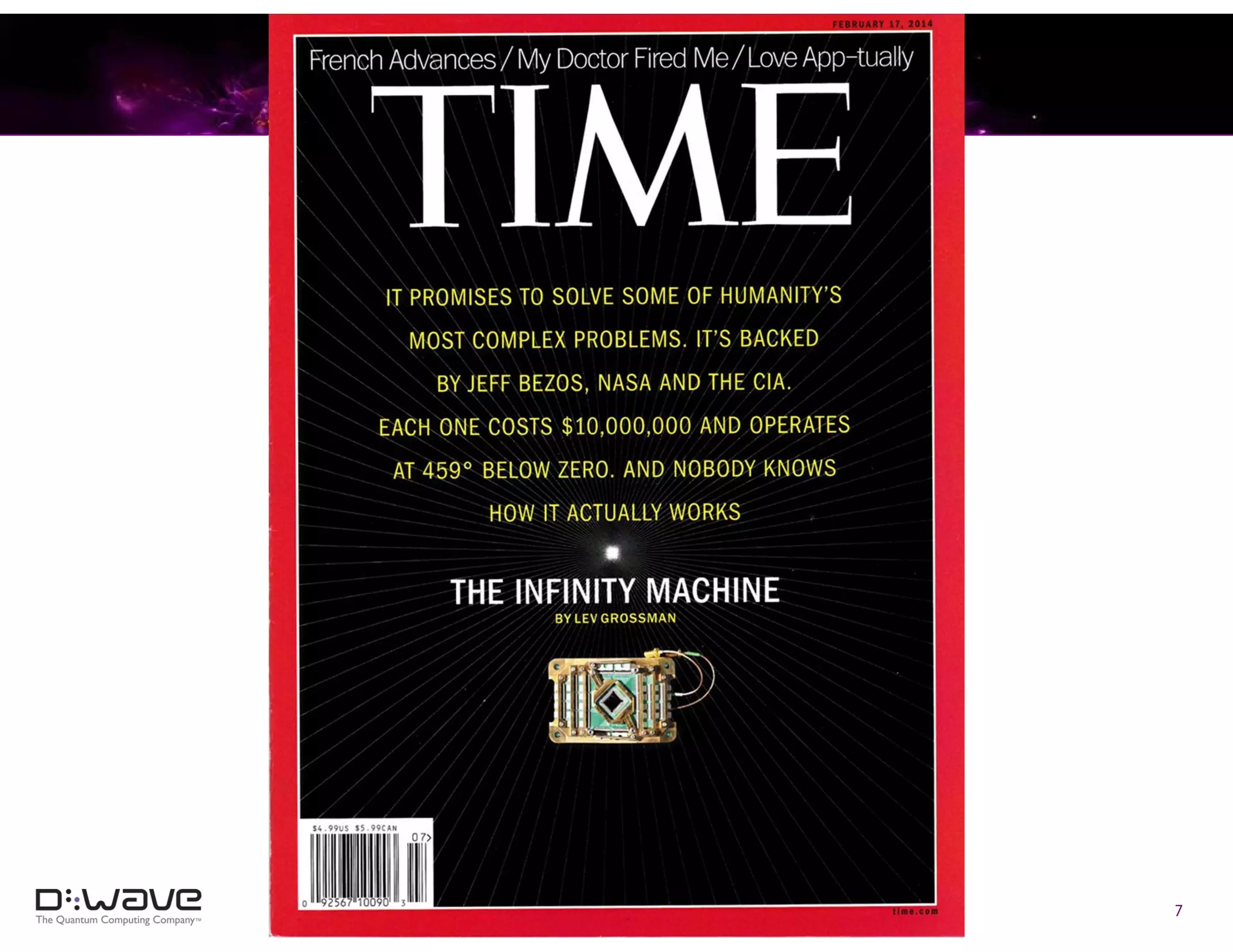 © 2016 D-Wave Systems Inc. All Rights Reserved | 7
 