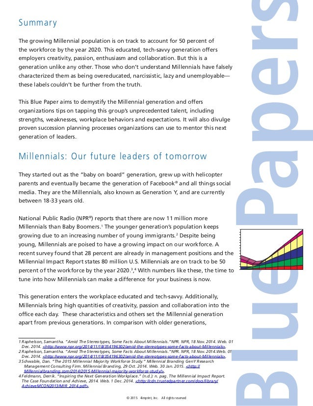 What's wrong with millennials today image