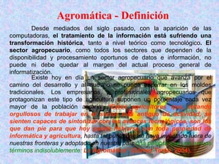 Agromatica Agromática | PPSX