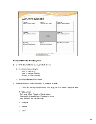 1-Page Life Management with Notes and Exercises