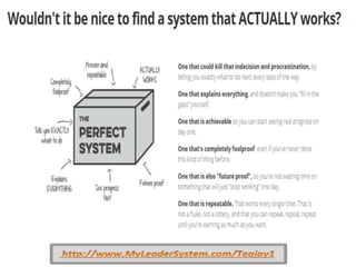 1 page  the perfect system