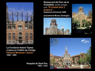 Restaurant del Parc de la
                                         Ciutadella, també conegut
                             ...