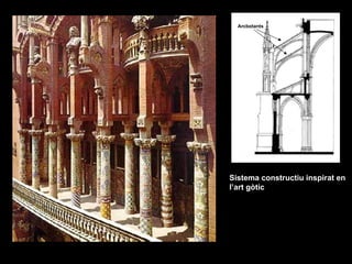 Arcbotants




Sistema constructiu inspirat en
l’art gòtic
 