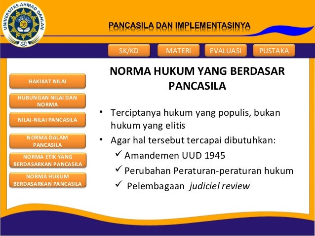 Materi Pancasila