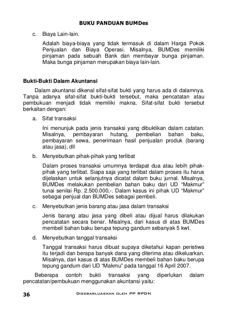 Contoh Surat Domisili Bumdes