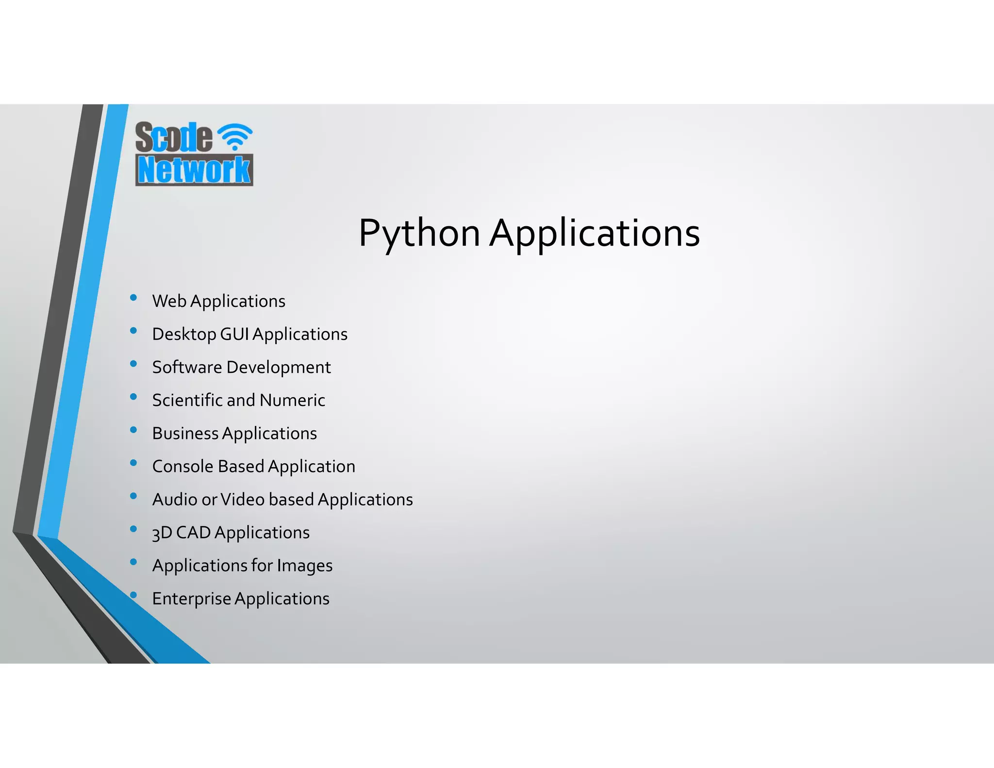 python course ppt pdf | PPT