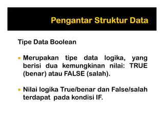 1 Pendahuluan Struktur Data | PDF