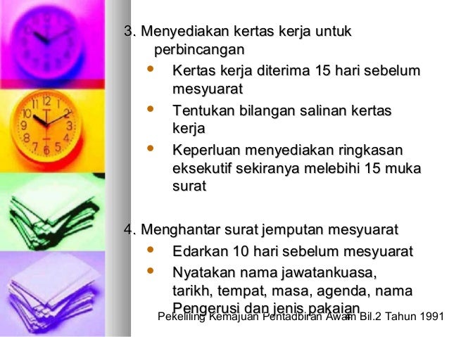 1 Pengurusan Mesyuarat