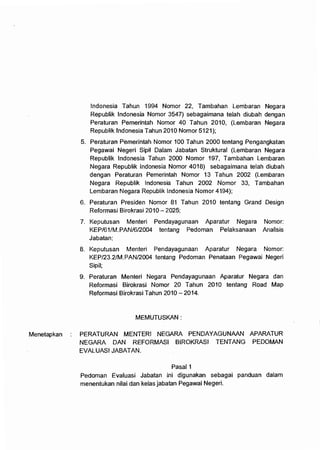 1 permenpan 34 2011
