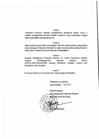 1 permenpan 34 2011