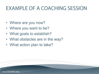 Personal Development Coaching presentation 2011 | PPTX