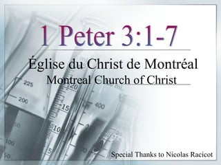 Église du Christ de Montréal
Montreal Church of Christ
Special Thanks to Nicolas Racicot
 