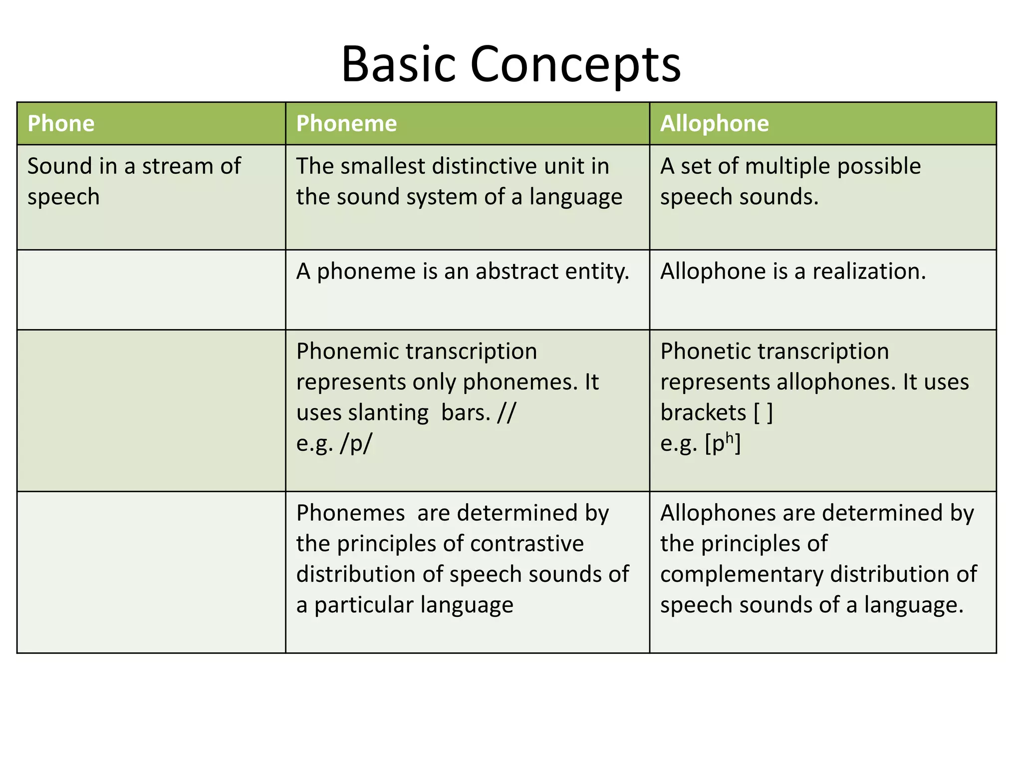 Phonology in English- Introduction | PPTX