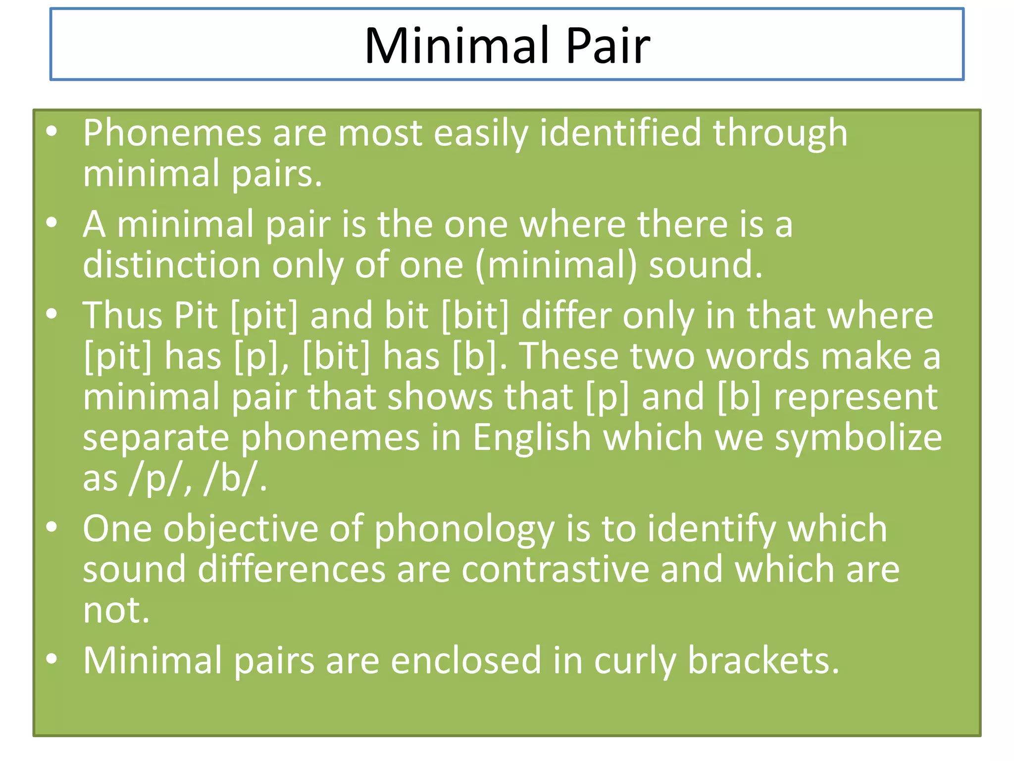 Phonology in English- Introduction | PPTX