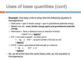 1_PHYSICAL Quantities to define the laws of physics | PPTX