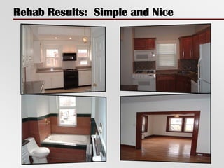 Rehab Results: Simple and Nice
 