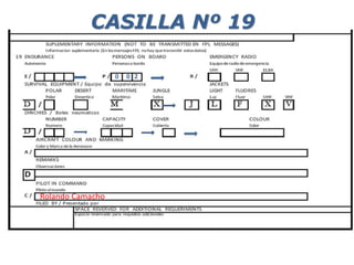 0 0 2
Rolando Camacho
CASILLA Nº 19
 