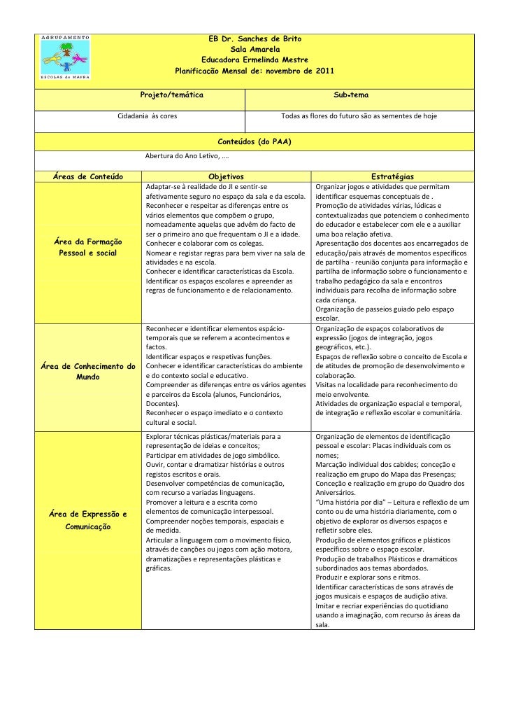 Objetivos para educação infantil 5 anos Objetivos para educação infantil 5 anos