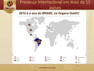 Presença Internacional em mais de 15
               países




                             2
 