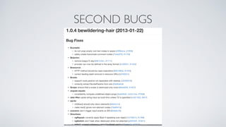 SECOND BUGS
 