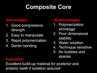 1 Post and core-1 (Muhadharaty)rrrr.pptx