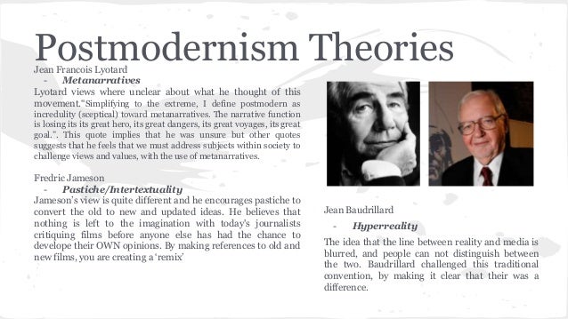 Postmodern Theory