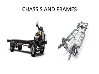 CHASSIS AND FRAMES
 