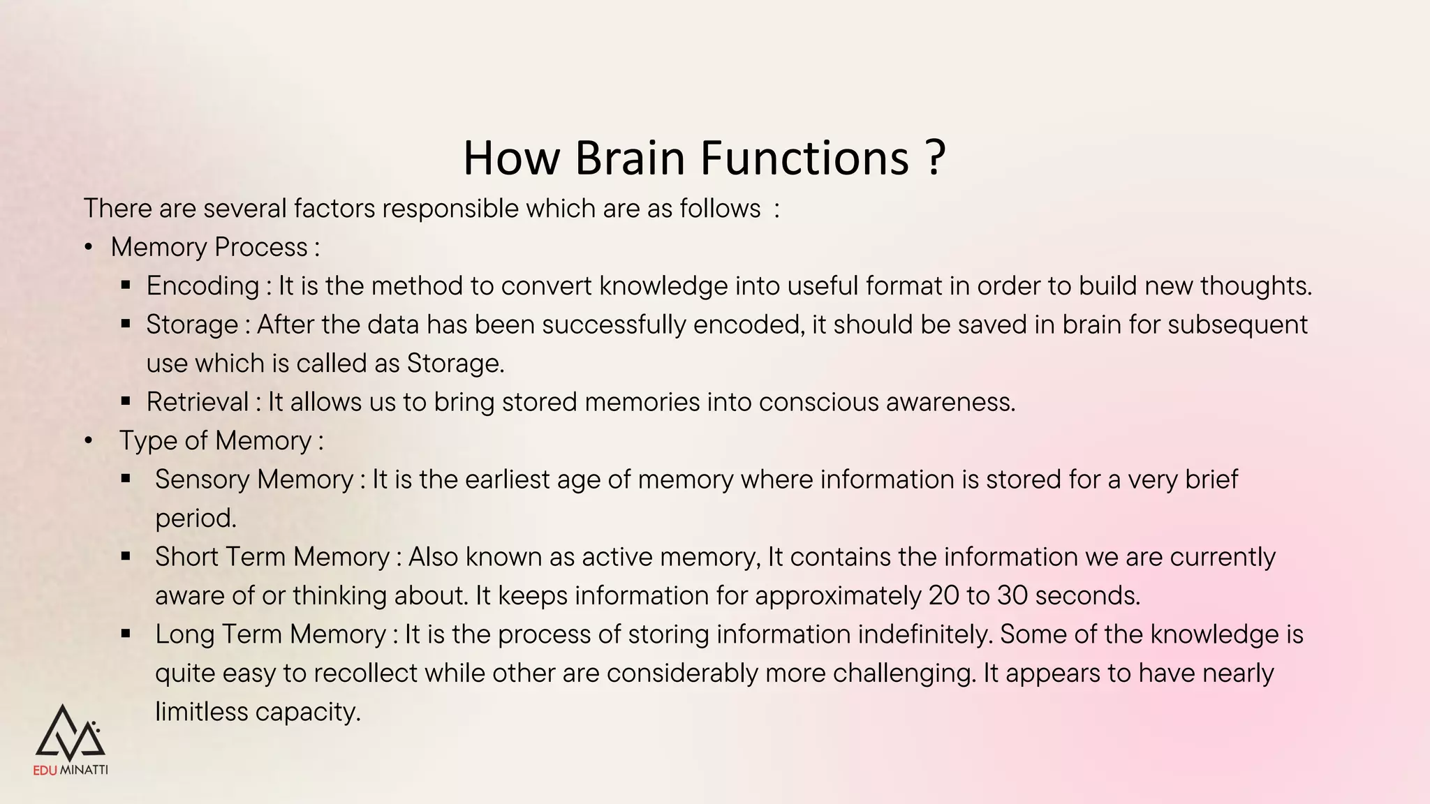 How memory works? | PDF
