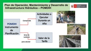 Programa De Riego PSI CAPACITACION DE PROGRAMA DE RIEGO EN EL PERU | PPTX