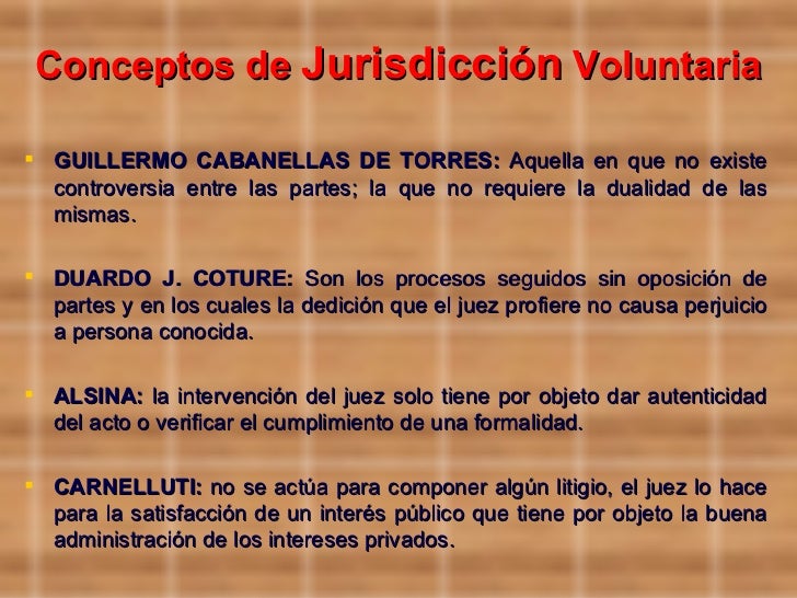 ley jurisdiccion voluntaria ley jurisdiccion voluntaria