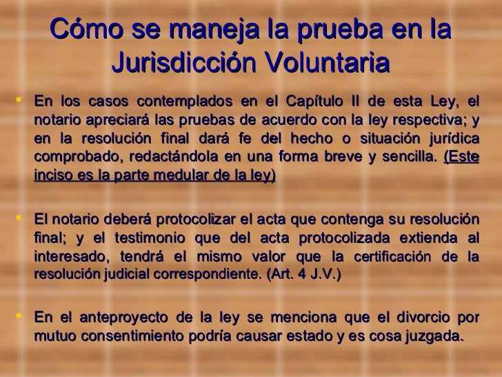 ley jurisdiccion voluntaria ley jurisdiccion voluntaria