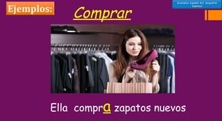 Spanish (Present Tense- regular verbs ar,er,ir) | PPT