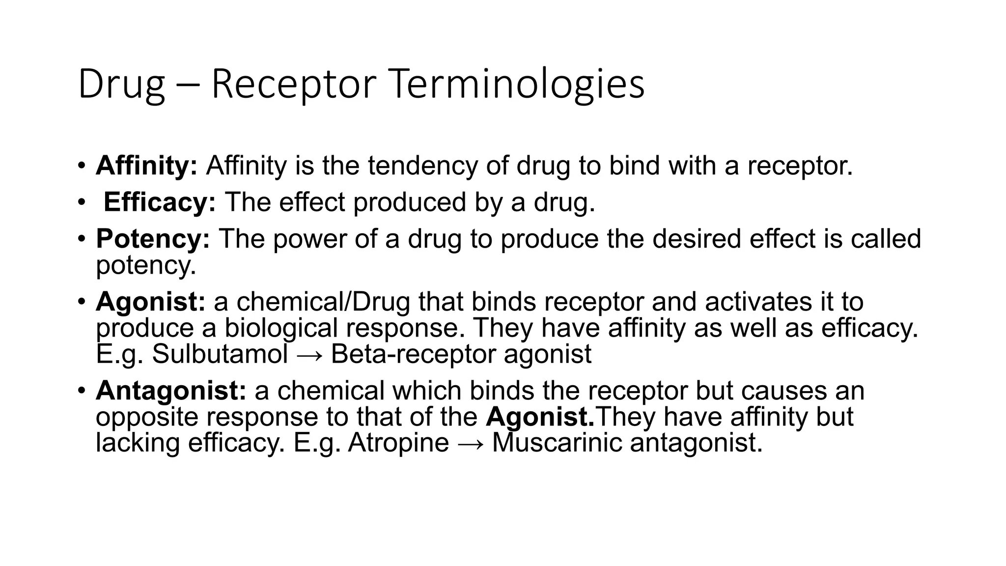 principle of pharmacology | PPTX