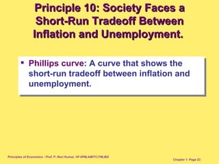 Image showcasing 1 principles of economics | PPT