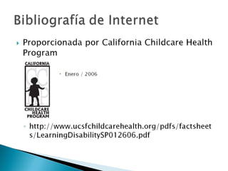 PROBLEMAS DE APRENDIZAJE